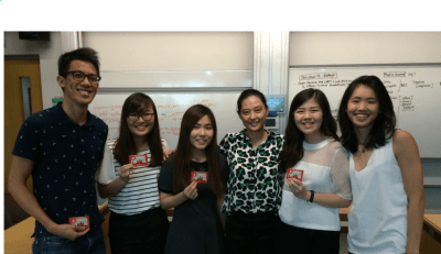 Group 2 has achieved an impressive hat trick: three idea-pitch wins in a row - MBS, Uber, and SMRT. 